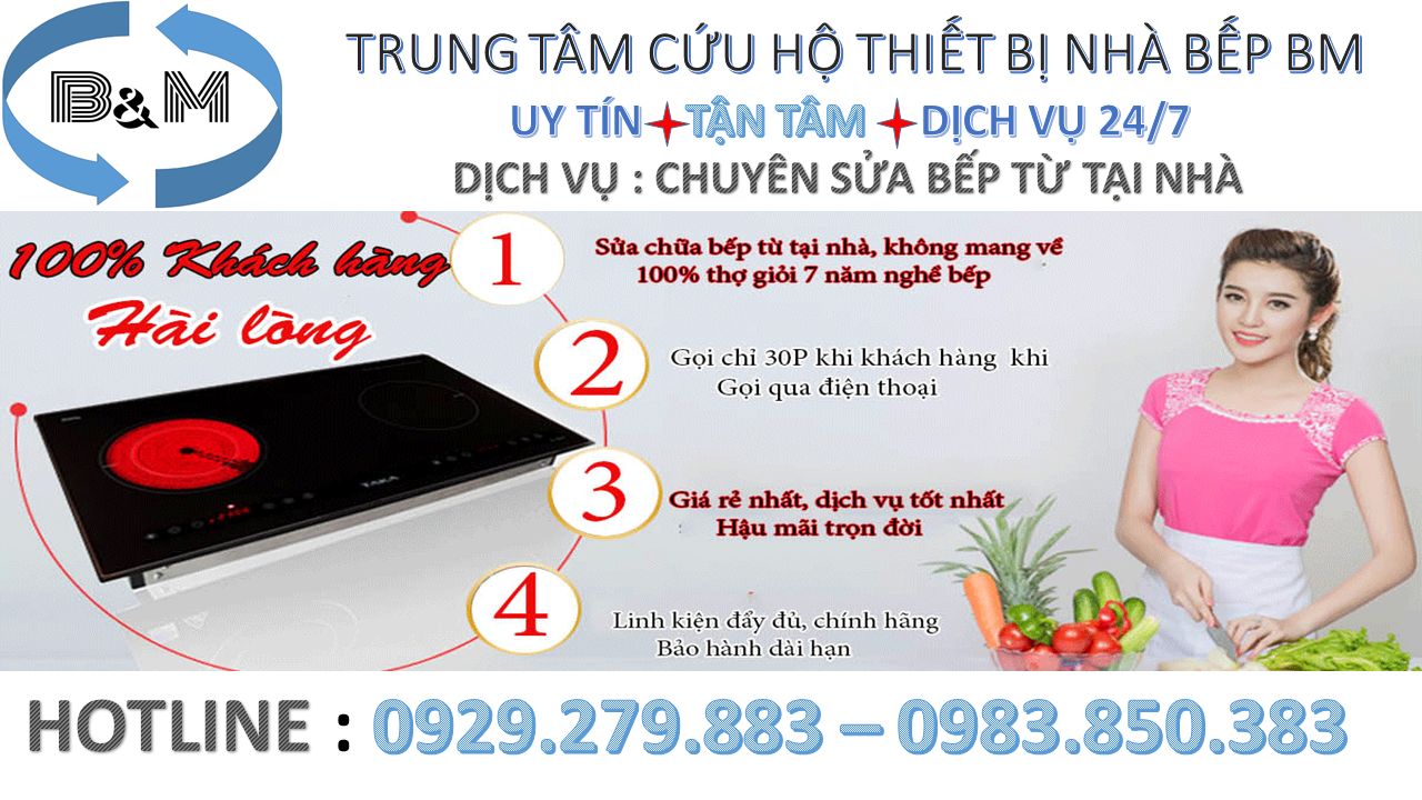 sửa bếp từ tại khu gamuda hoàng mai